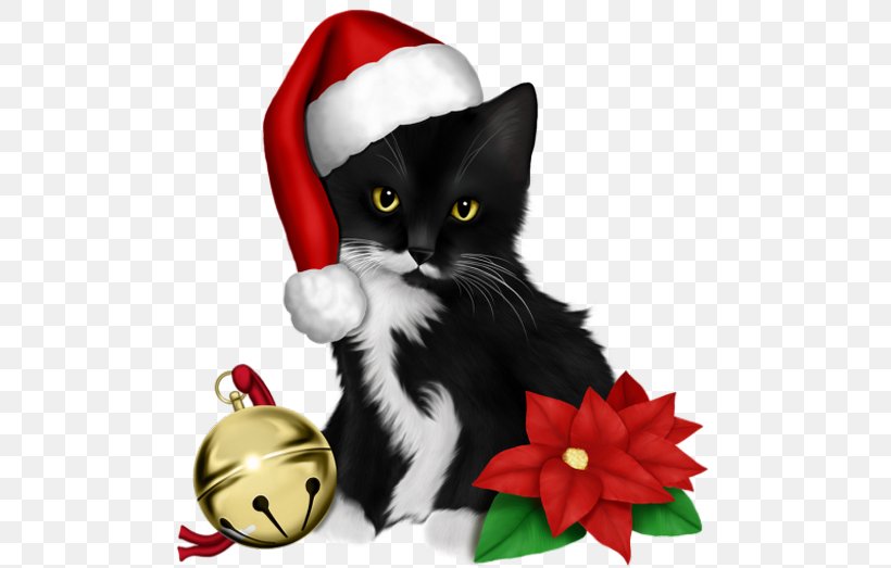 Cat Heaven And Earth Designs Santa Claus Christmas Day Cross-stitch, PNG, 651x523px, 2018, Cat, Animal, Black Cat, Carnivore Download Free