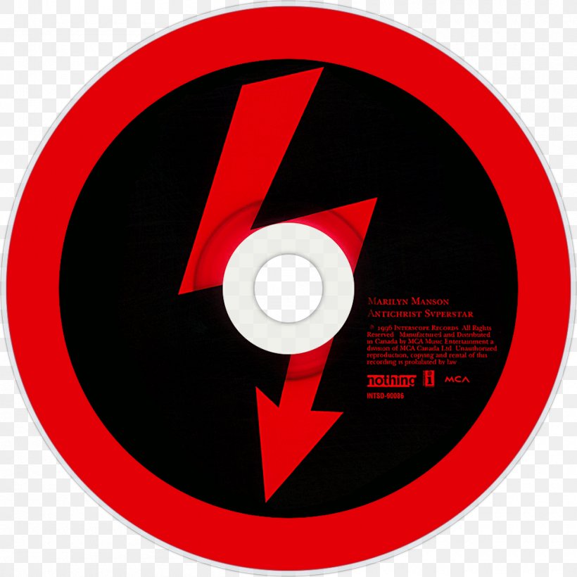 Compact Disc Antichrist Superstar Marilyn Manson Album Smells Like Children, PNG, 1000x1000px, Watercolor, Cartoon, Flower, Frame, Heart Download Free