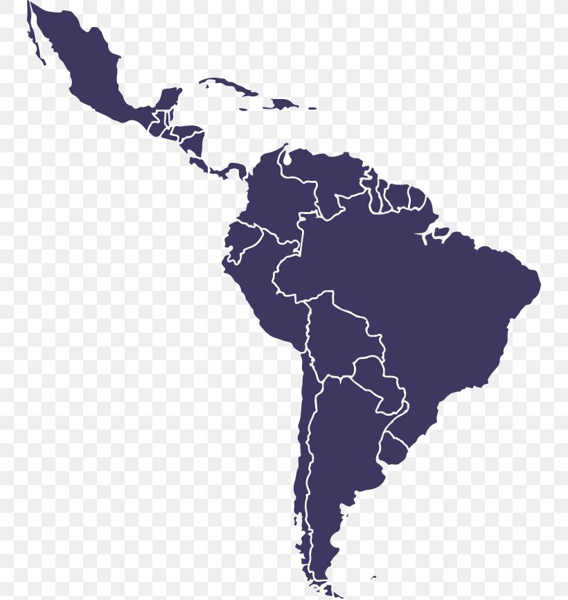 South America Latin America Mapa Polityczna United States, PNG, 742x866px, South America, Americas, Blank Map, Country, Latin America Download Free
