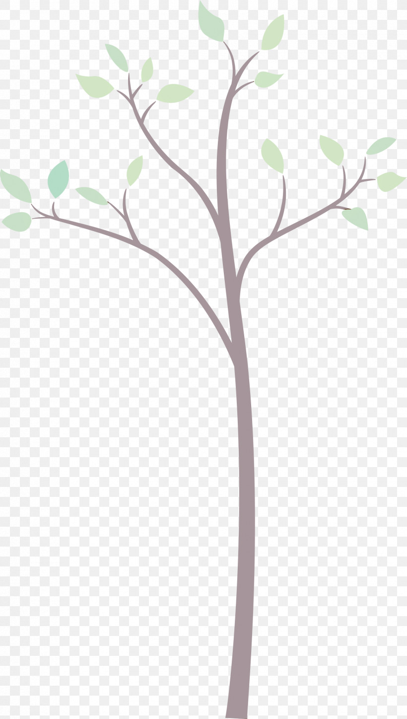 Plant Flower Branch Tree Plant Stem, PNG, 1700x3000px, Abstract Tree, Branch, Cartoon Tree, Flower, Leaf Download Free