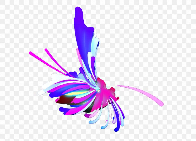 Clip Art Desktop Wallpaper Purple Line Computer, PNG, 1283x922px, Purple, Butterfly, Computer, Flower, Flowering Plant Download Free