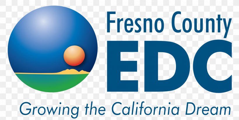 Fresno County Economic Development Corporation Fresno Chamber Of Commerce, PNG, 2376x1191px, Economic Development, Area, Blue, Brand, Business Download Free