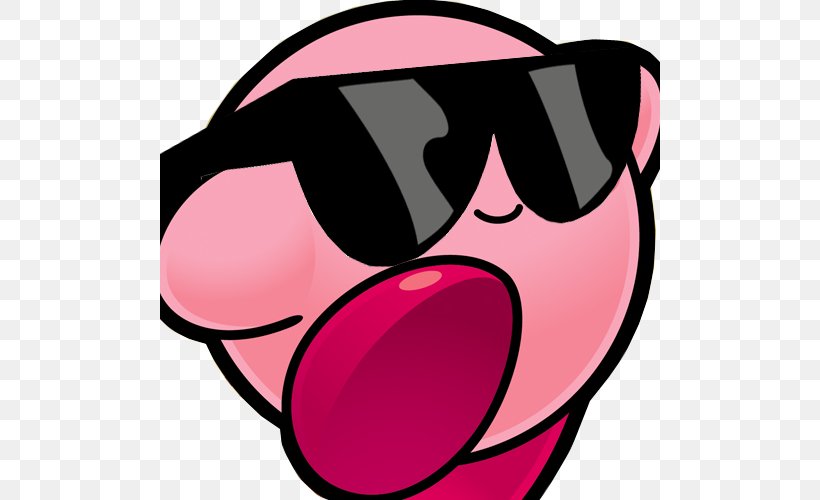 Kirby Super Star Kirby: Squeak Squad Kirby: Triple Deluxe Kirby's Adventure Kirby: Canvas Curse, PNG, 500x500px, Kirby Super Star, Cheek, Cryptocurrency, Eye, Eyewear Download Free