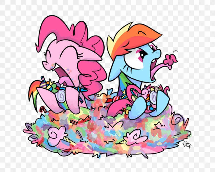Pinkie Pie Rainbow Dash Fluttershy Applejack Twilight Sparkle, PNG, 900x720px, Watercolor, Cartoon, Flower, Frame, Heart Download Free