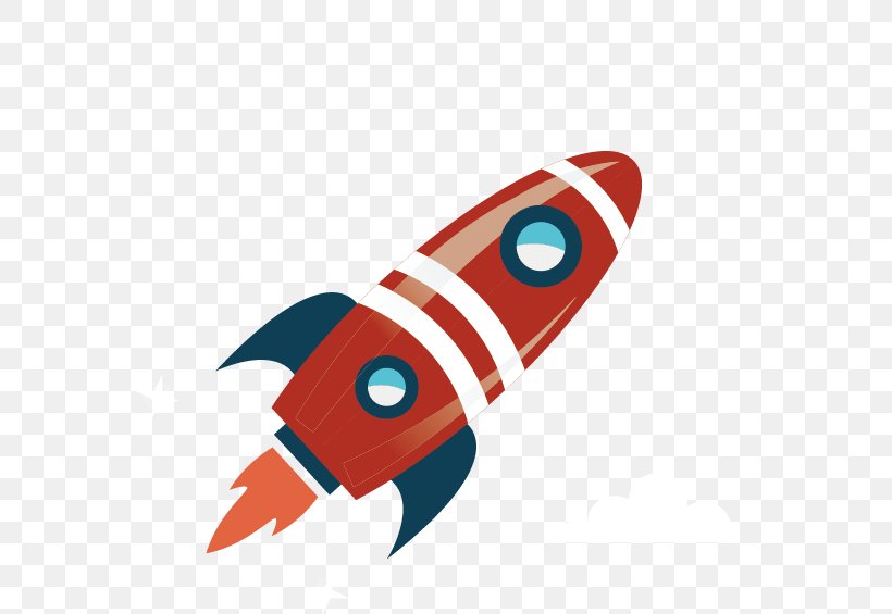 Rocket Launch, PNG, 569x565px, Rocket, Blue, Cartoon, Color, Orange Download Free