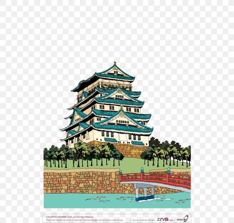 Himeji Castle Osaka Castle Nagoya Castle Kumamoto Castle, PNG, 523x780px, Himeji Castle, Architecture, Building, Castle, Chinese Architecture Download Free