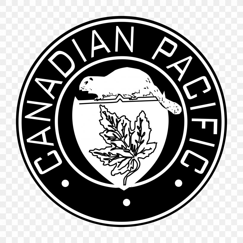 Canada, PNG, 2400x2400px, Logo, Black And White, Brand, Canada, Canadian Pacific Railway Download Free