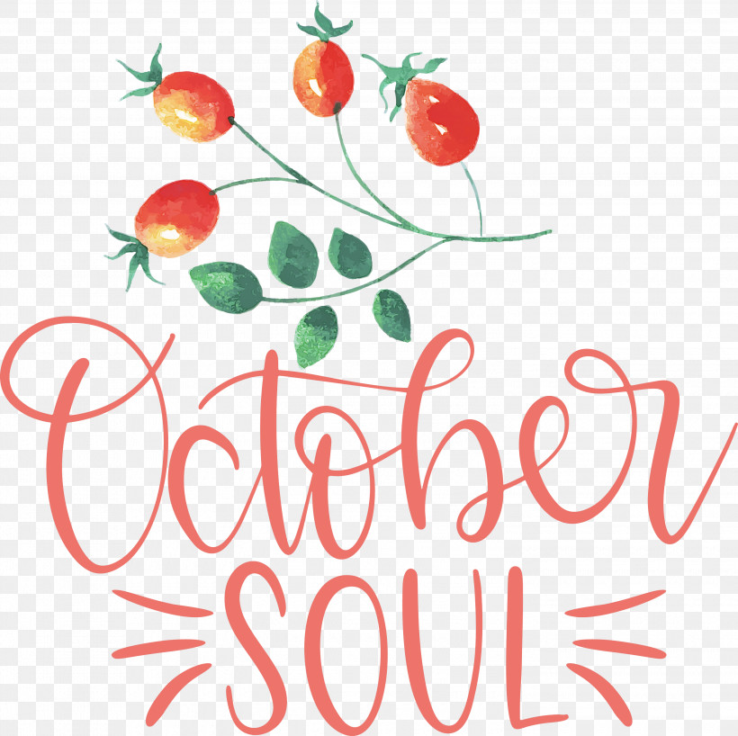 October Soul October, PNG, 3000x2993px, October, Cherry, Flower, Fruit, Local Food Download Free