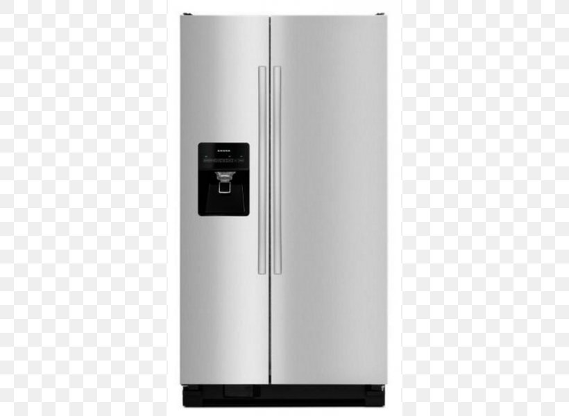 Refrigerator Amana ASI2575FR Amana Corporation Home Appliance Stainless Steel, PNG, 600x600px, Refrigerator, Air Conditioning, Amana Corporation, Autodefrost, Door Download Free