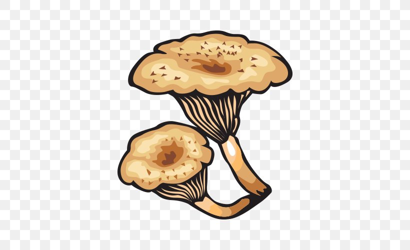 Mushroom Fungus Shiitake, PNG, 500x500px, Mushroom, Cartoon, Cream Of Mushroom Soup, Drawing, Food Download Free