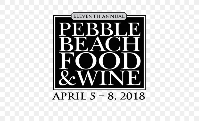 Food & Wine Pebble Beach Joe's Stone Crab, PNG, 500x500px, Wine, Area, Black And White, Brand, Celebrity Chef Download Free