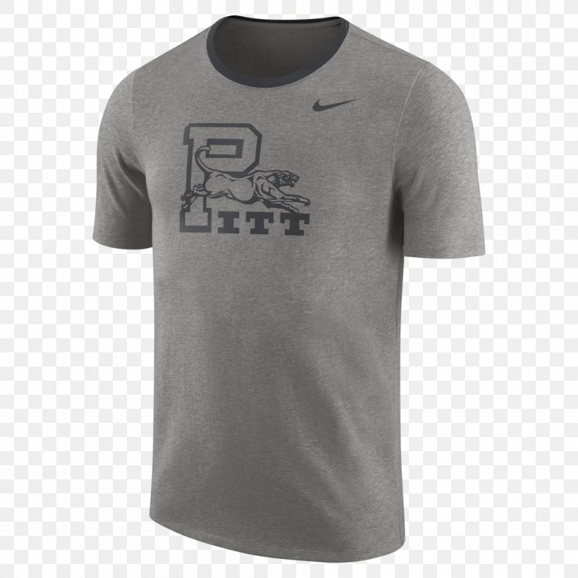 T-shirt Pittsburgh Panthers University Of Pittsburgh Vintage Clothing Nike, PNG, 1000x1000px, Tshirt, Active Shirt, Brand, Clothing, Nike Download Free