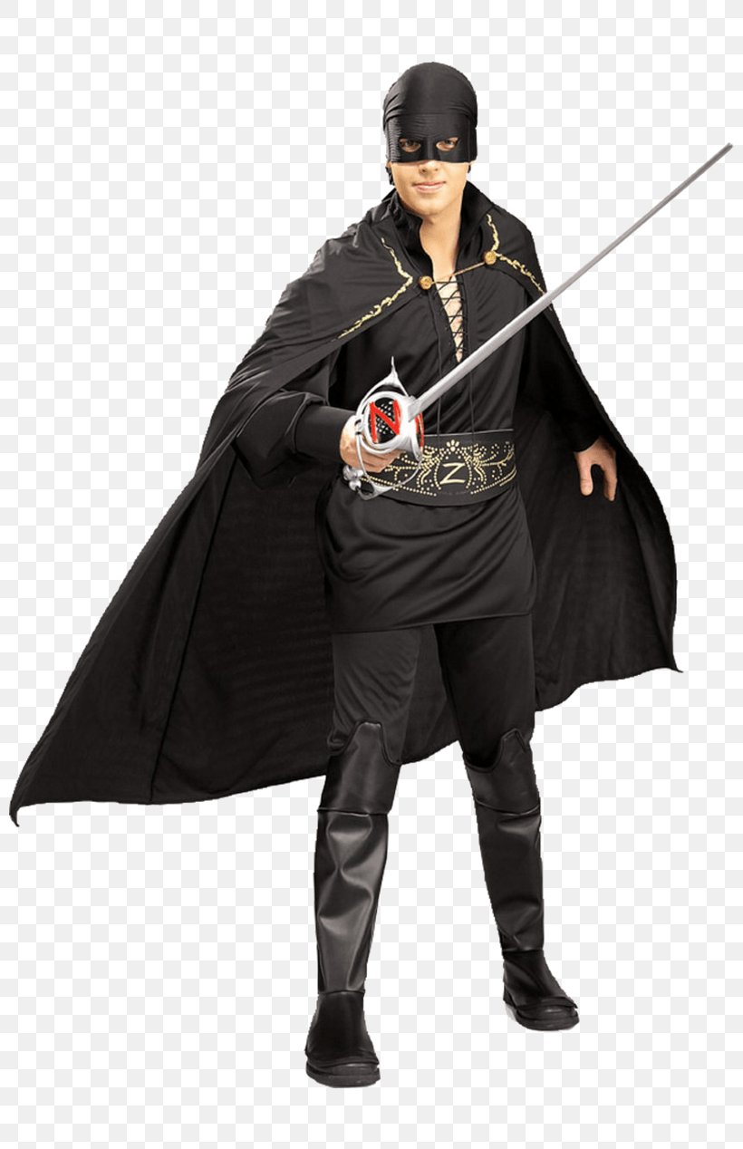 Zorro Halloween Costume Clothing Adult, PNG, 800x1268px, Zorro, Adult, Alter Ego, Cape, Child Download Free