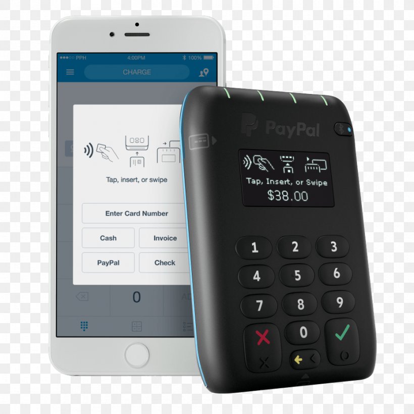 Card Reader EMV Contactless Payment PayPal Smart Card, PNG, 930x930px, Card Reader, Cellular Network, Communication Device, Contactless Payment, Credit Card Download Free