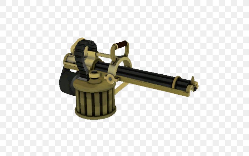 Team Fortress 2 Minigun Weapon Steam, PNG, 512x512px, Team Fortress 2, Brass, Brick House, Community, Craft Download Free