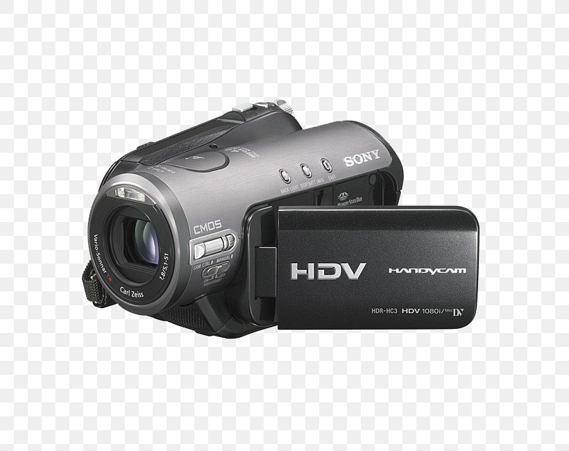 Video Cameras Sony Handycam HDR-HC3 DV, PNG, 650x650px, Video Cameras, Camera, Camera Accessory, Camera Lens, Cameras Optics Download Free