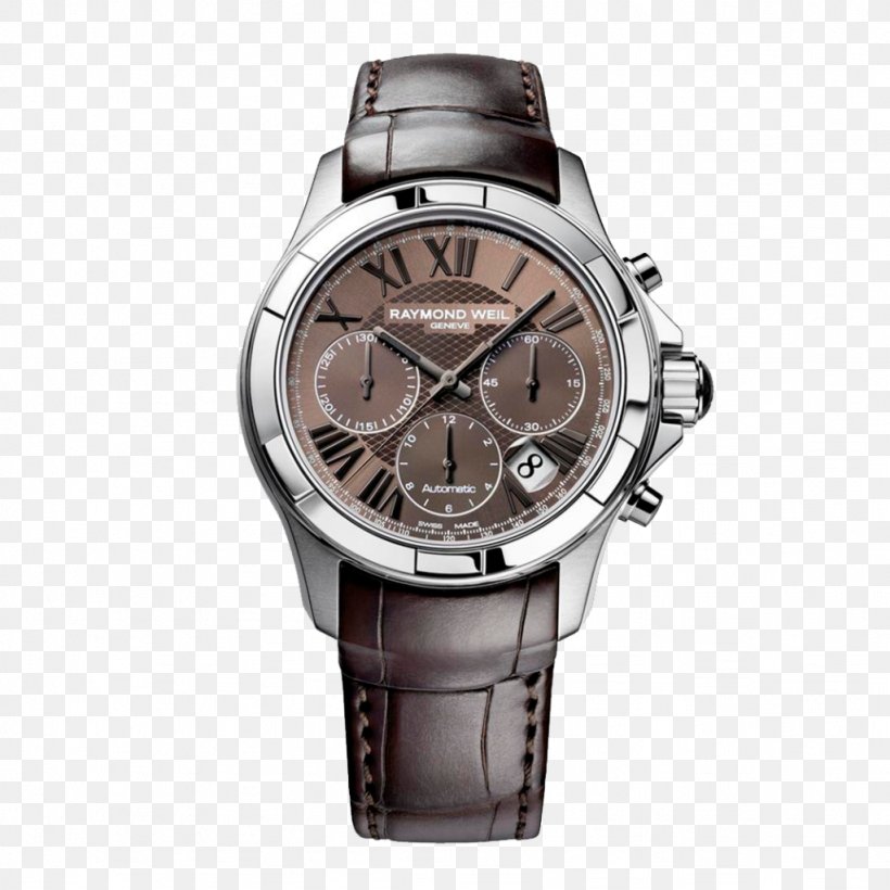 Watch Raymond Weil Clock Chronograph Breitling SA, PNG, 1024x1024px, Watch, Brand, Breitling Sa, Brown, Casio Download Free