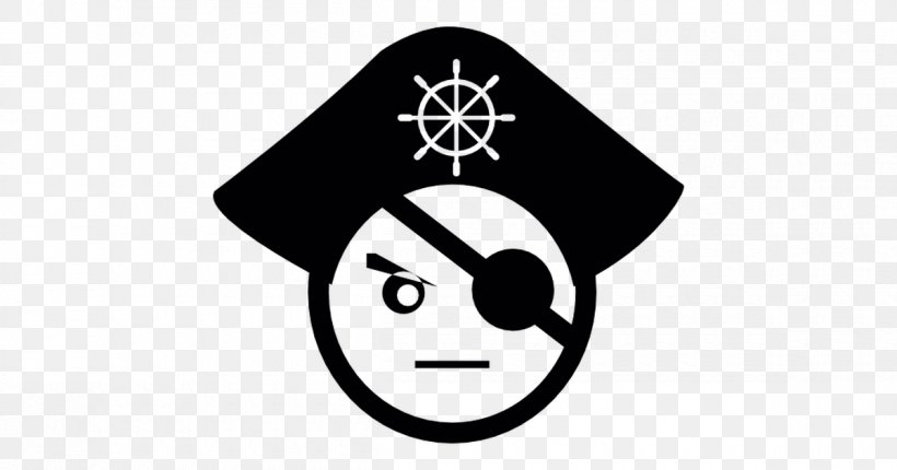 Piracy Download, PNG, 1200x630px, Piracy, Black And White, Logo, Pirate Bay, Smile Download Free