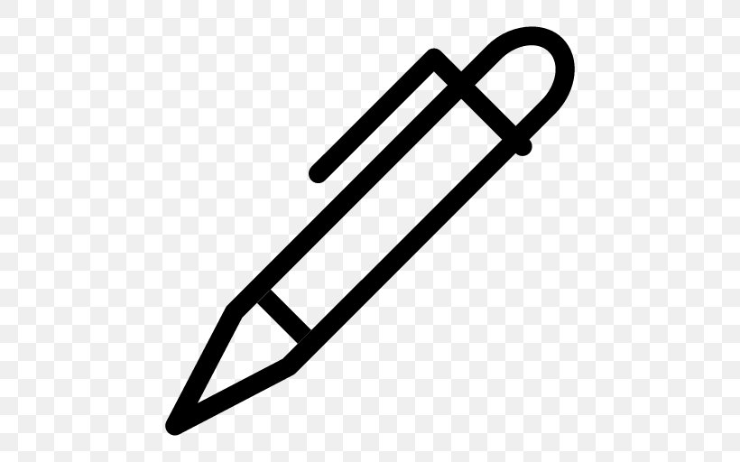 Paper Ballpoint Pen Pencil, PNG, 512x512px, Paper, Ballpoint Pen, Black And White, Flat Design, Fountain Pen Download Free