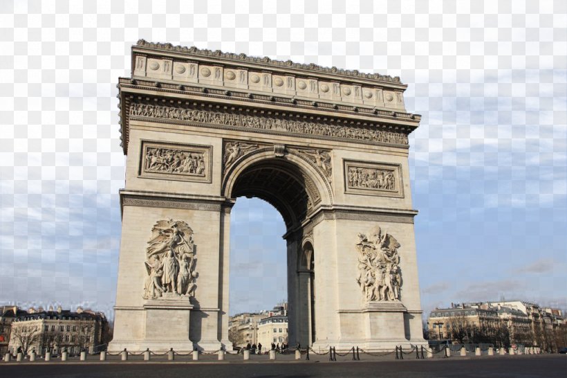 Arc De Triomphe Champs-xc9lysxe9es Eiffel Tower Notre-Dame De Paris Place De La Concorde, PNG, 1024x682px, Arc De Triomphe, Ancient Roman Architecture, Arch, Architecture, Building Download Free