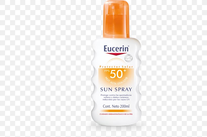 Sunscreen Lotion Factor De Protección Solar Eucerin Cream, PNG, 770x544px, Sunscreen, Cream, Eucerin, Liquid, Lotion Download Free