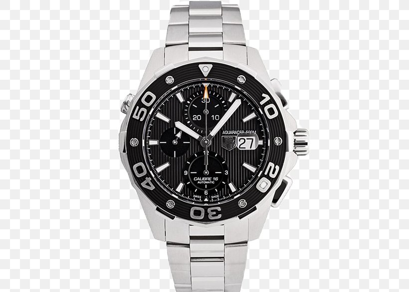 TAG Heuer Aquaracer Chronograph Watch TAG Heuer Aquaracer Chronograph, PNG, 586x586px, Tag Heuer Aquaracer, Automatic Watch, Brand, Chronograph, Diving Watch Download Free