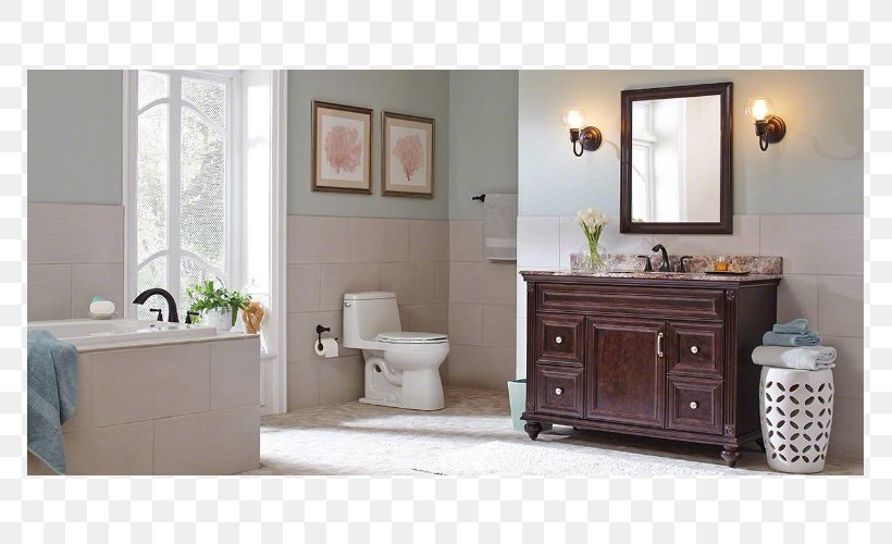Bathroom Cabinet Sink Tile Toilet, PNG, 769x500px, Bathroom, Bathroom Accessory, Bathroom Cabinet, Bathtub, Floor Download Free