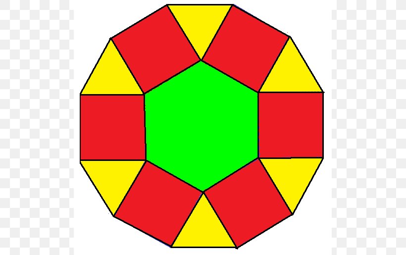 Dodecagon Hexagon Polygon Tessellation Triangle, PNG, 521x515px, Dodecagon, Area, Ball, Coxeter Group, Cube Download Free