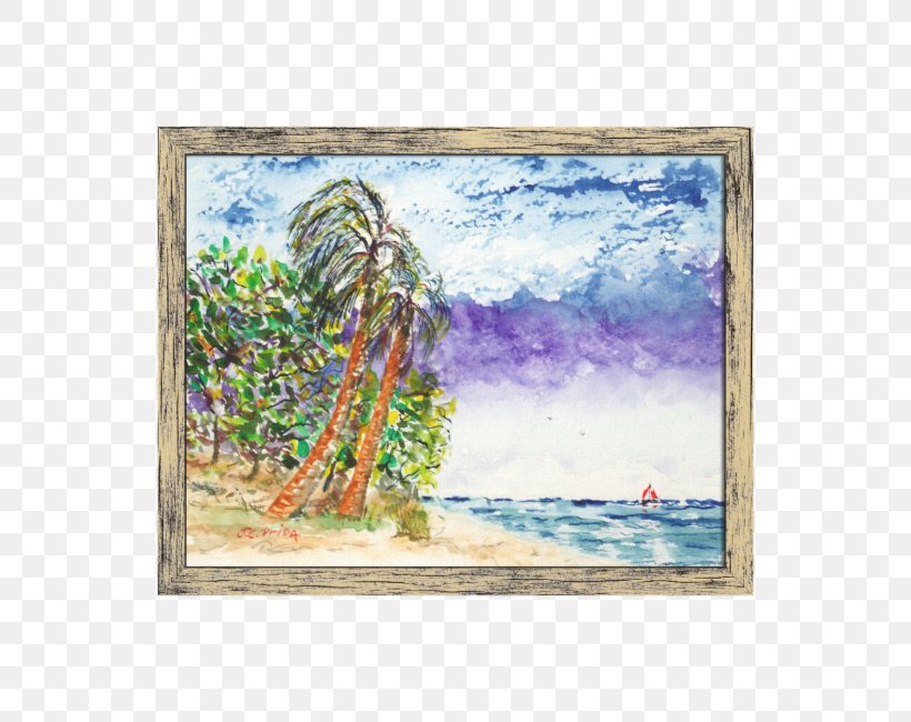 Watercolor Painting Picture Frames Modern Art, PNG, 650x650px, Painting, Art, Lavender, Modern Architecture, Modern Art Download Free