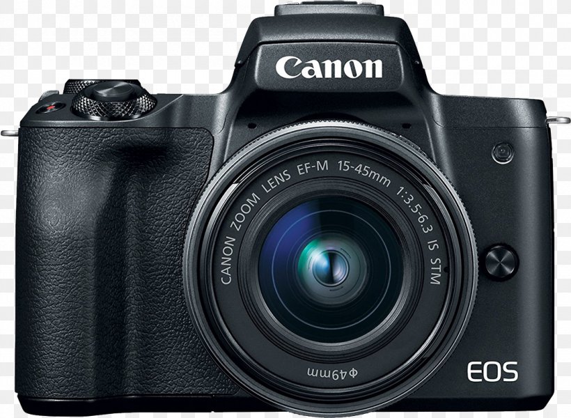 Canon EOS M50 Canon EF Lens Mount Mirrorless Interchangeable-lens Camera, PNG, 1100x805px, Canon Eos M50, Camera, Camera Accessory, Camera Lens, Cameras Optics Download Free
