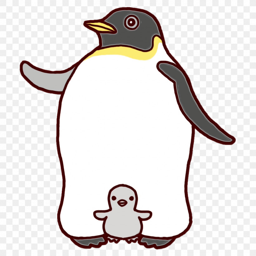Penguins Beak Area, PNG, 1400x1400px, Animal Frame, Area, Beak, Cartoon Frame, Paint Download Free