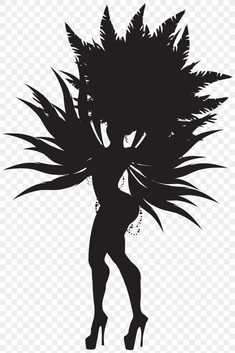 Samba Dance Silhouette Stock Illustration, PNG, 5343x8000px, Dance, Art, Black, Black And White, Dance Studio Download Free