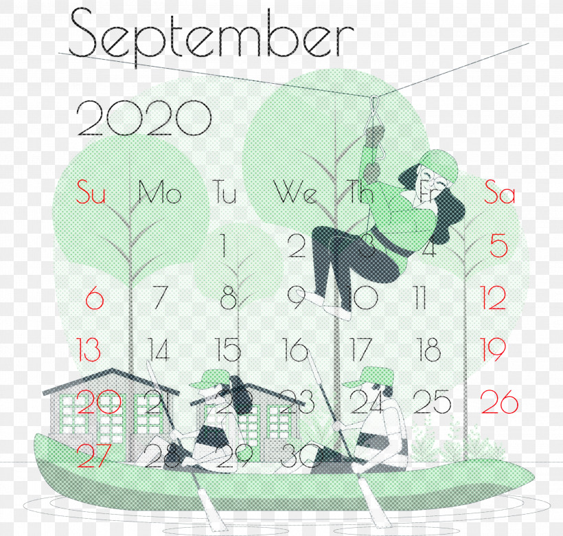 September 2020 Printable Calendar September 2020 Calendar Printable September 2020 Calendar, PNG, 2999x2856px, September 2020 Printable Calendar, Cartoon, Creative Work, Flat Design, Logo Download Free