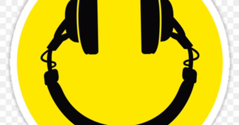 Smiley T-shirt Headphones Emoticon Radio, PNG, 1200x628px, Smiley, Brand, Disc Jockey, Emoticon, Face Download Free