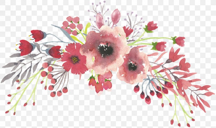 Watercolour Flowers Transparent Watercolor Watercolor Painting Floral Design, PNG, 836x496px, Watercolour Flowers, Art, Artificial Flower, Blossom, Chrysanths Download Free