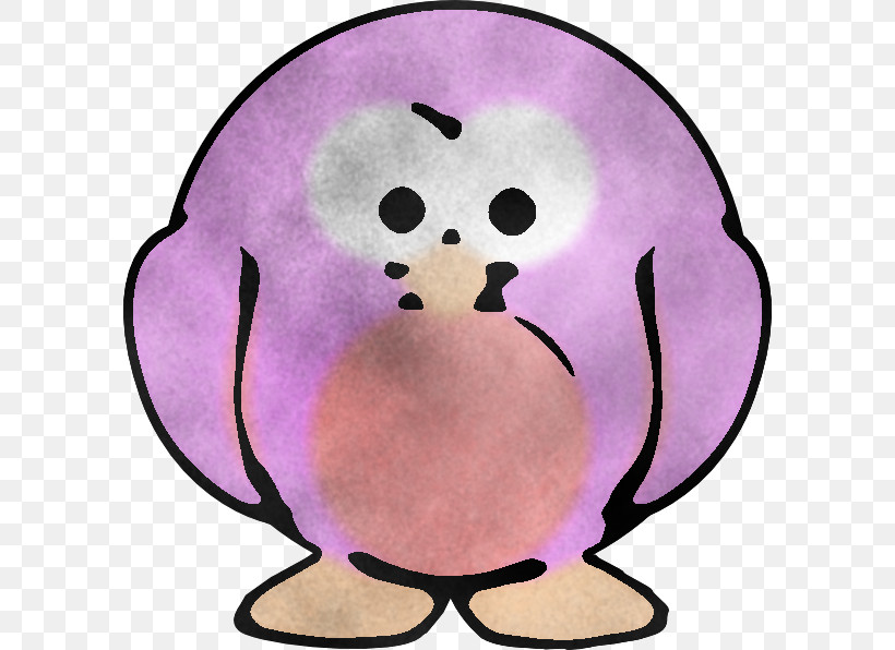 Cartoon Pink Purple Nose Bear, PNG, 594x596px, Cartoon, Animation, Bear, Nose, Pink Download Free