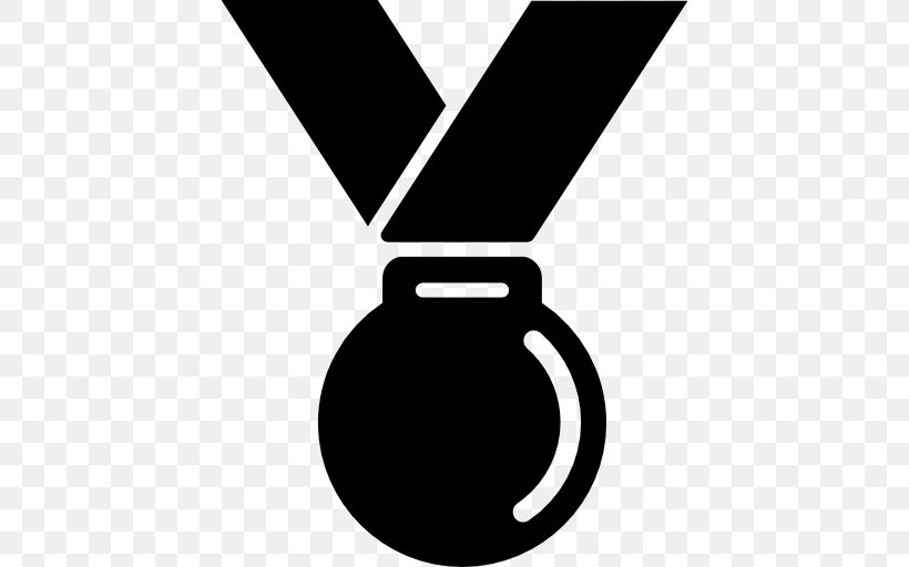 Gold Medal Symbol Clip Art, PNG, 512x512px, Medal, Award, Black, Black And White, Brand Download Free