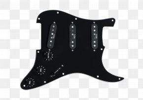 Electric Guitar - Pickguard Seymour Duncan Fender Stratocaster Pickup Electric Guitar PNG