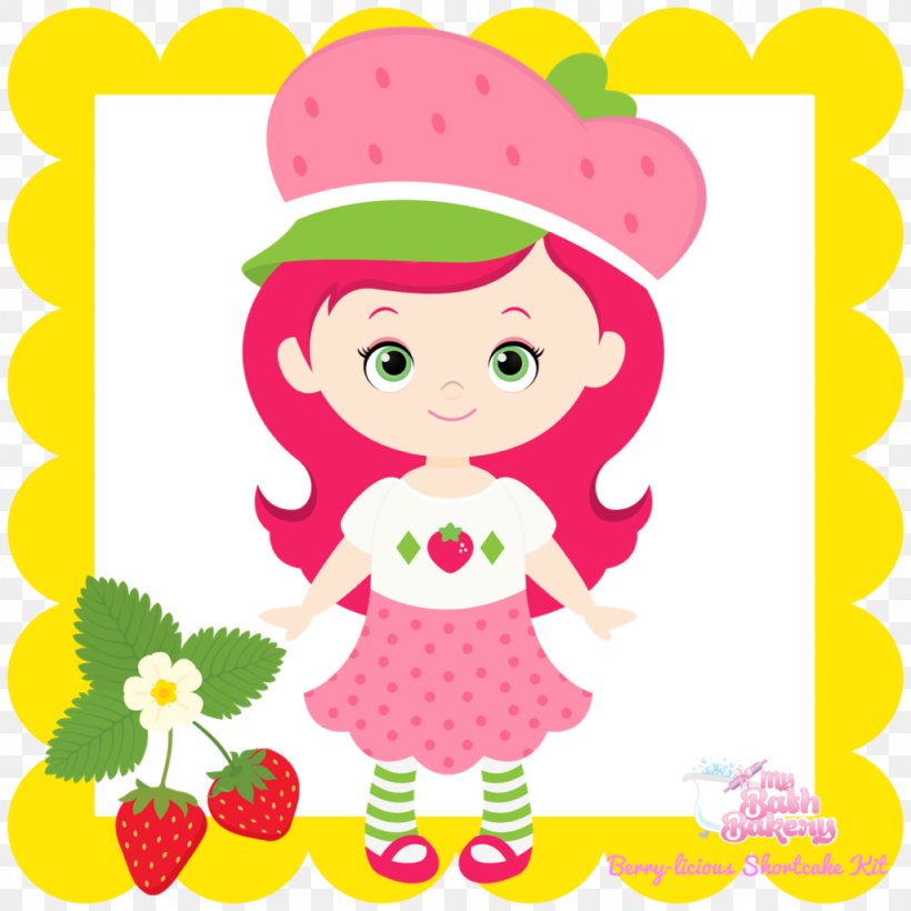 Strawberry Floral Design Clip Art, PNG, 1024x1024px, Watercolor, Cartoon, Flower, Frame, Heart Download Free