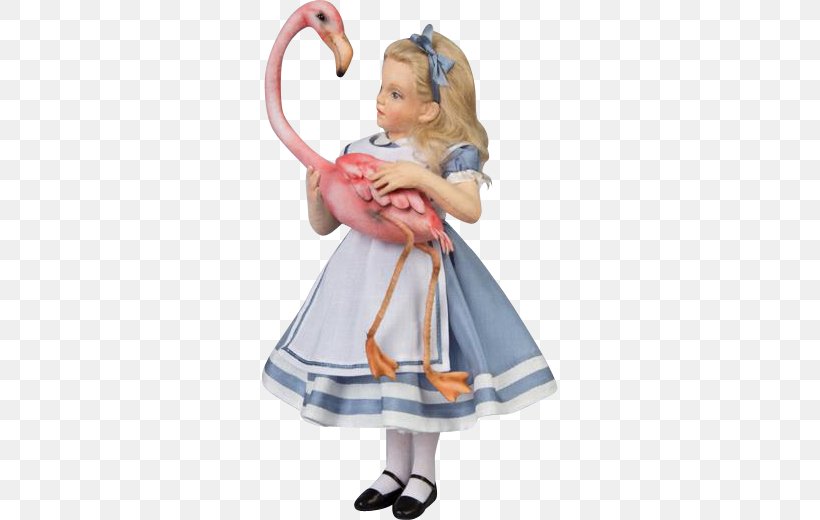 Alice's Adventures In Wonderland R. John Wright Dolls Collectable Toy, PNG, 520x520px, Watercolor, Cartoon, Flower, Frame, Heart Download Free
