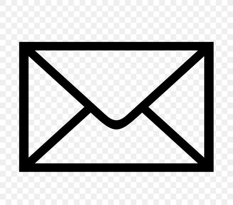 Email Box Bounce Address Message, PNG, 720x720px, Email, Area, Black, Black And White, Bounce Address Download Free