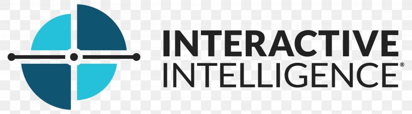 Interactive Intelligence Group, Inc. Business Genesys Company, PNG, 2700x750px, Interactive Intelligence, Blue, Brand, Business, Call Centre Download Free