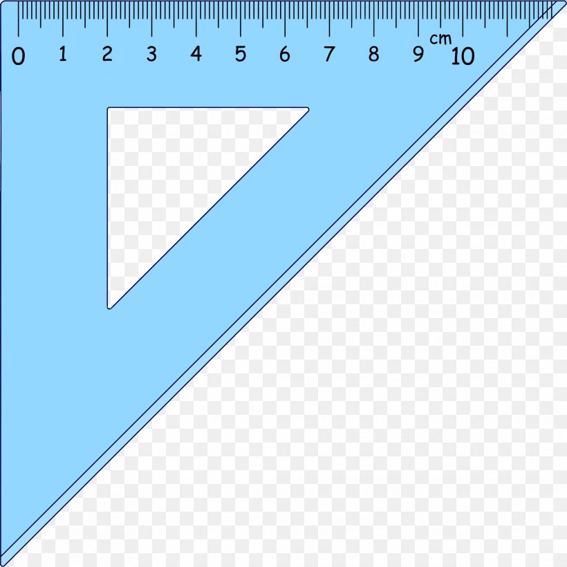 Ruler Set Square Triangle Clip Art, PNG, 2128x2129px, Ruler, Area, Centimeter, Color Triangle, Diagram Download Free