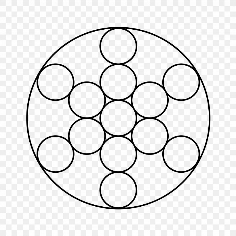 Sacred Geometry Metatron Overlapping Circles Grid Fruit, PNG, 3000x3000px, Sacred Geometry, Area, Black And White, Fruit, Geometric Shape Download Free