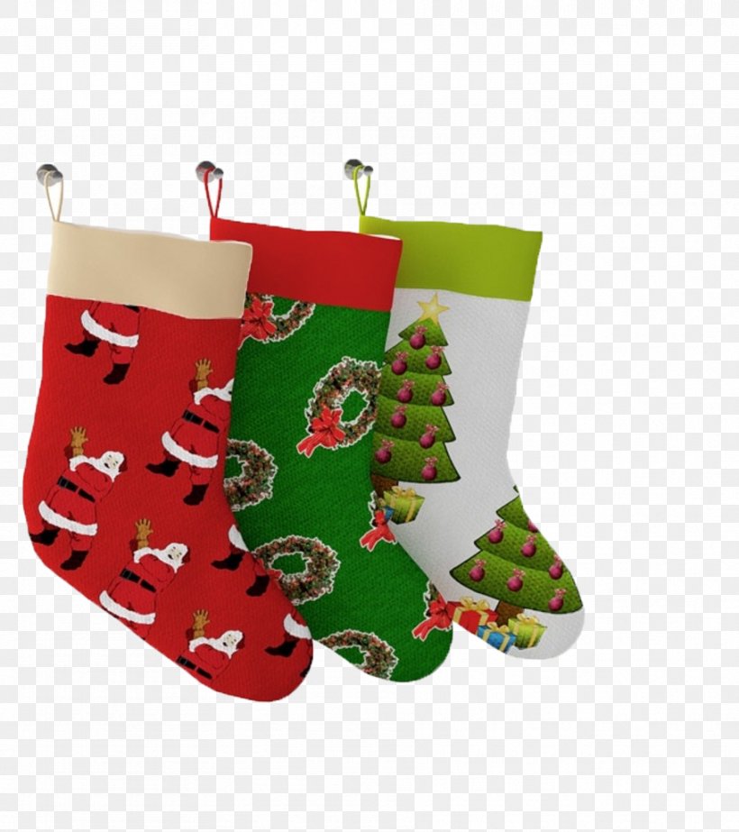 Santa Claus Christmas Stocking Christmas Decoration Christmas Tree, PNG, 909x1024px, 3d Computer Graphics, 3d Modeling, Santa Claus, Christmas, Christmas Decoration Download Free