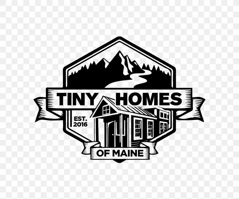 Tiny Homes Of Maine Tiny House Movement Building, PNG, 1500x1250px, Tiny House Movement, Architectural Engineering, Black And White, Brand, Building Download Free