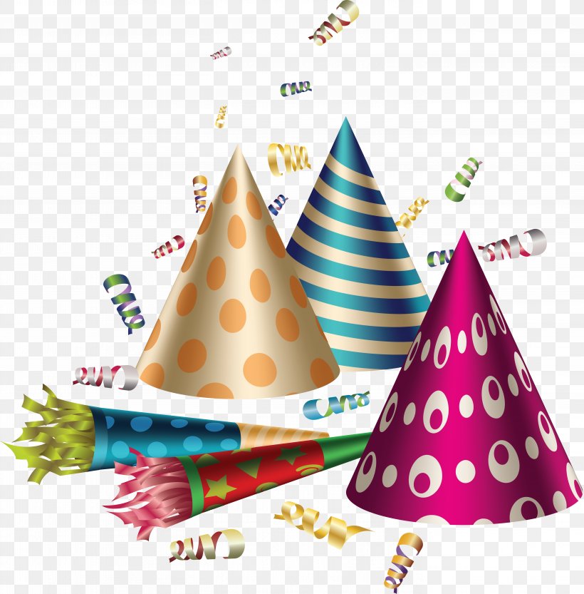 Birthday Party Hat Clip Art, PNG, 5651x5746px, Watercolor, Cartoon, Flower, Frame, Heart Download Free