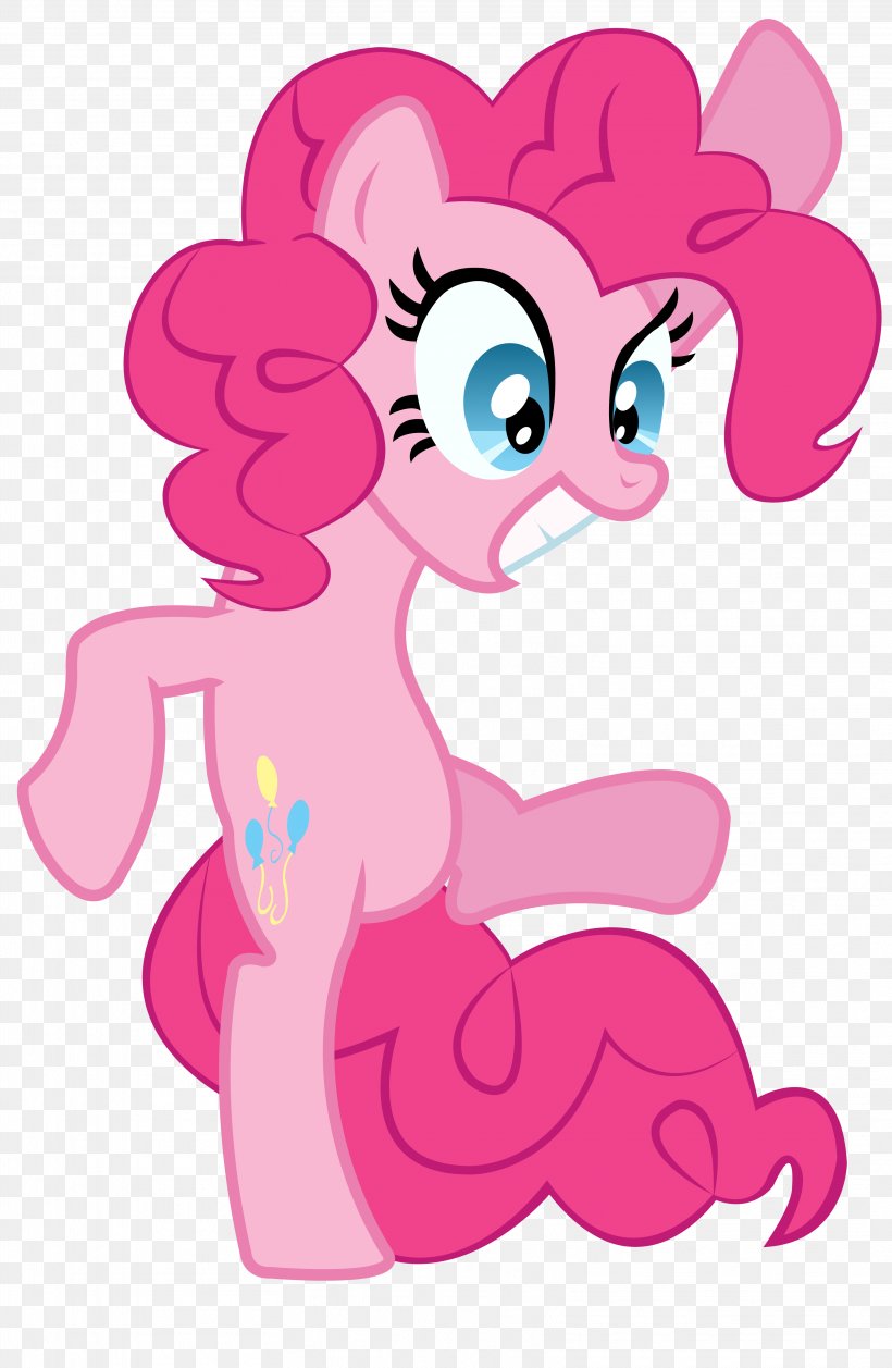 Pony Pinkie Pie Twilight Sparkle Rarity Vector Graphics, PNG, 3233x4958px, Watercolor, Cartoon, Flower, Frame, Heart Download Free