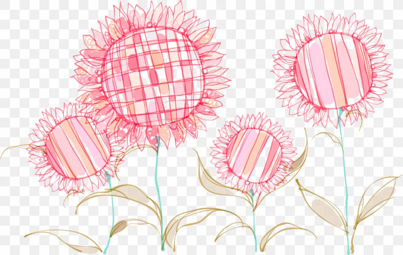 Common Sunflower Drawing, PNG, 1055x670px, Common Sunflower, Animation, Cartoon, Color, Drawing Download Free