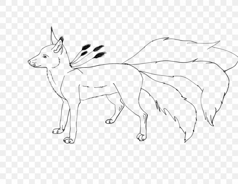 Red Fox Line Art Dog Breed Drawing, PNG, 1013x788px, Red Fox, Artwork, Black And White, Breed, Carnivoran Download Free